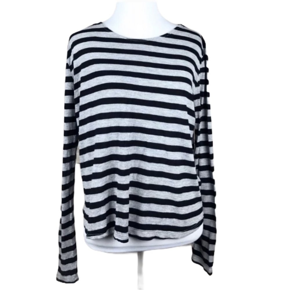 H&M Striped Long Sleeve  Shirt
